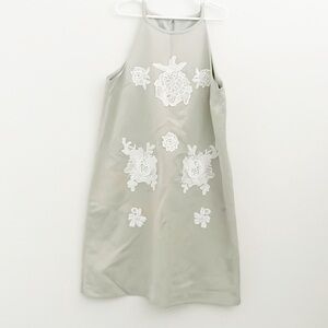 Victoria Beckham Gray Girl’s Dress